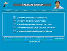 Tablet Screenshot of fandangroup.com